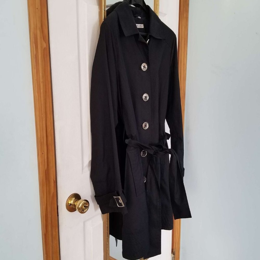 Pendleton Pea Coat - Black - Silver Buttons - Picture 9 of 16
